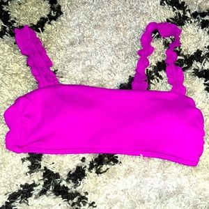 Dark Purple Swim suit top